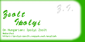 zsolt ipolyi business card